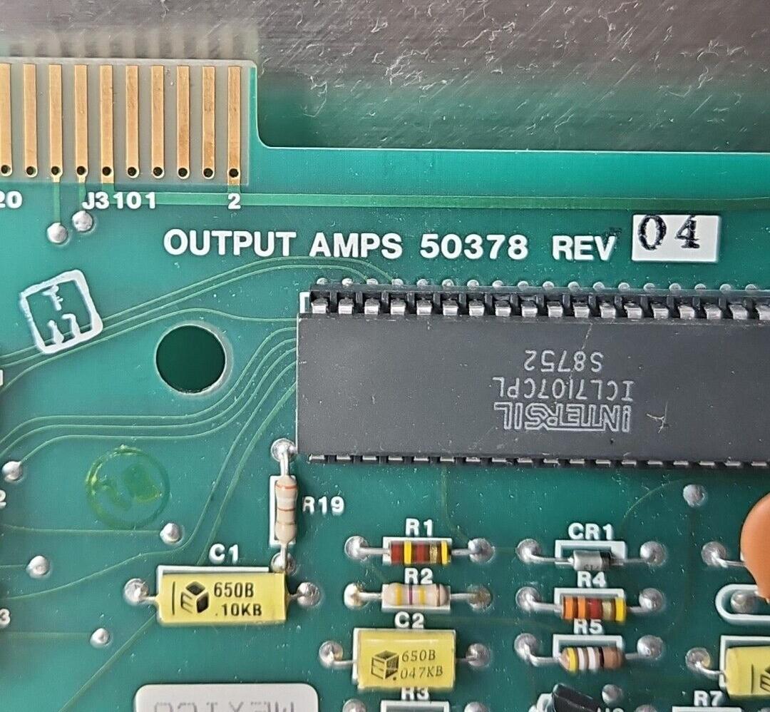 Allen-Bradley 50378 Output Amps Display Board                            loc3D42