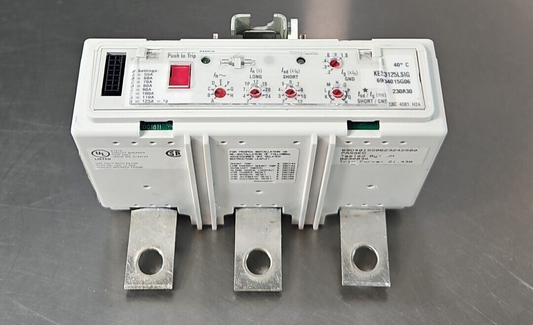 Cutler Hammer Eaton KES3125LSIG Amp Breaker Trip Unit                   (BIN433)
