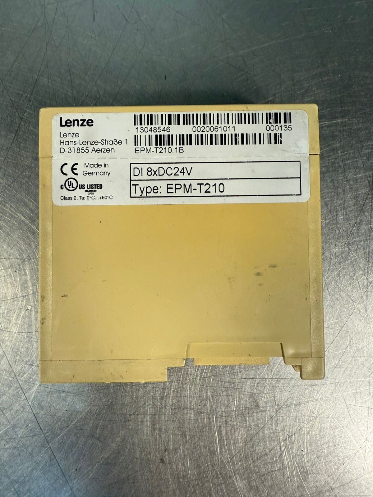 Lenze Epm-T210 DI 8xDC24V EPM-T210                  (7.2.2)