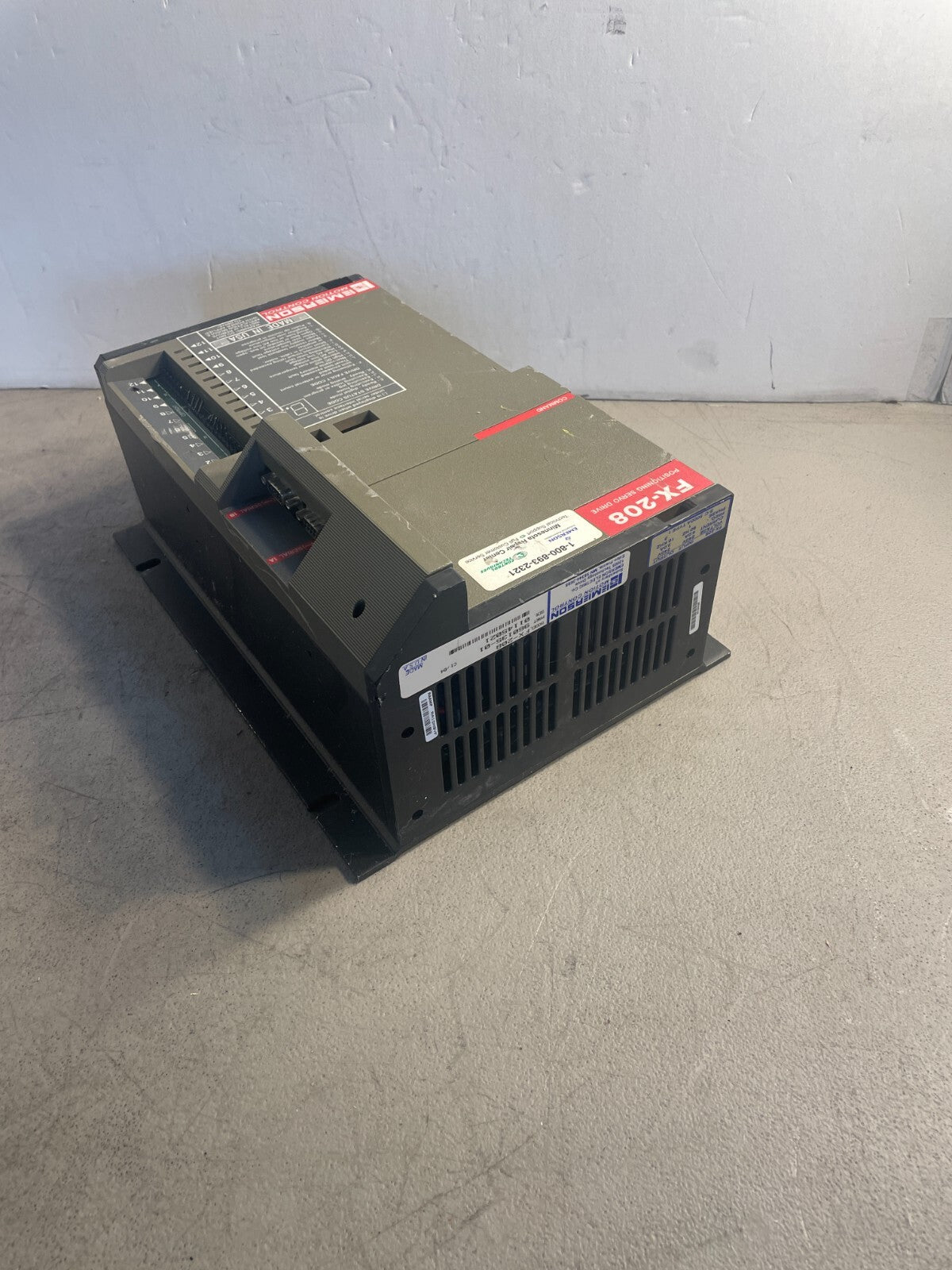 Emerson FX-208  Motion Control Positioning Servo Drive W/PCM  Controller @3.3.2