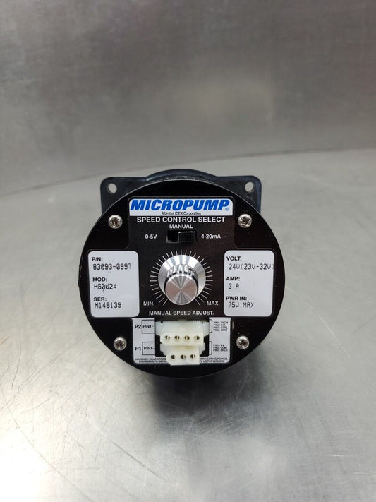 MICROPUMP 83093-0997 Speed Control Pump, 24V 3A 75W.                        6E-5