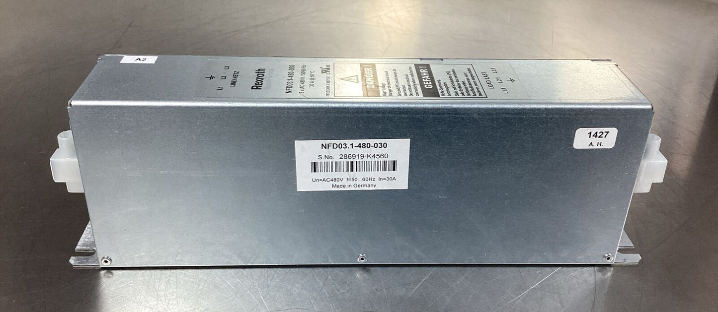 Rexroth Indramat NFD03.1-480-030 Drive Controller Line Reactor    4E-35