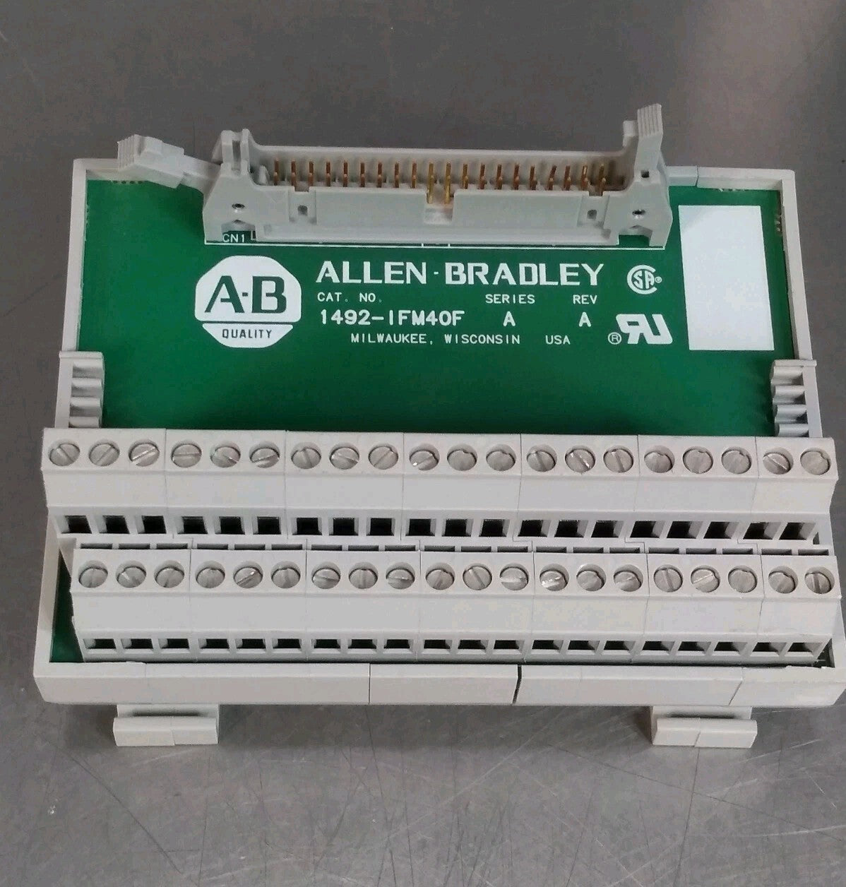 Allen Module Cover Allen Bradley 1492-IFM40F / A Interface Module Loc3C29 – Palmetto ...
