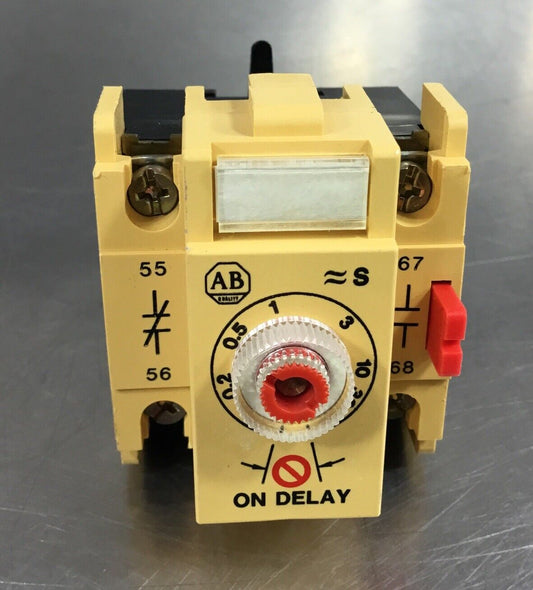ALLEN BRADLEY  196-FTA  SERIES B TIMER        4C-19