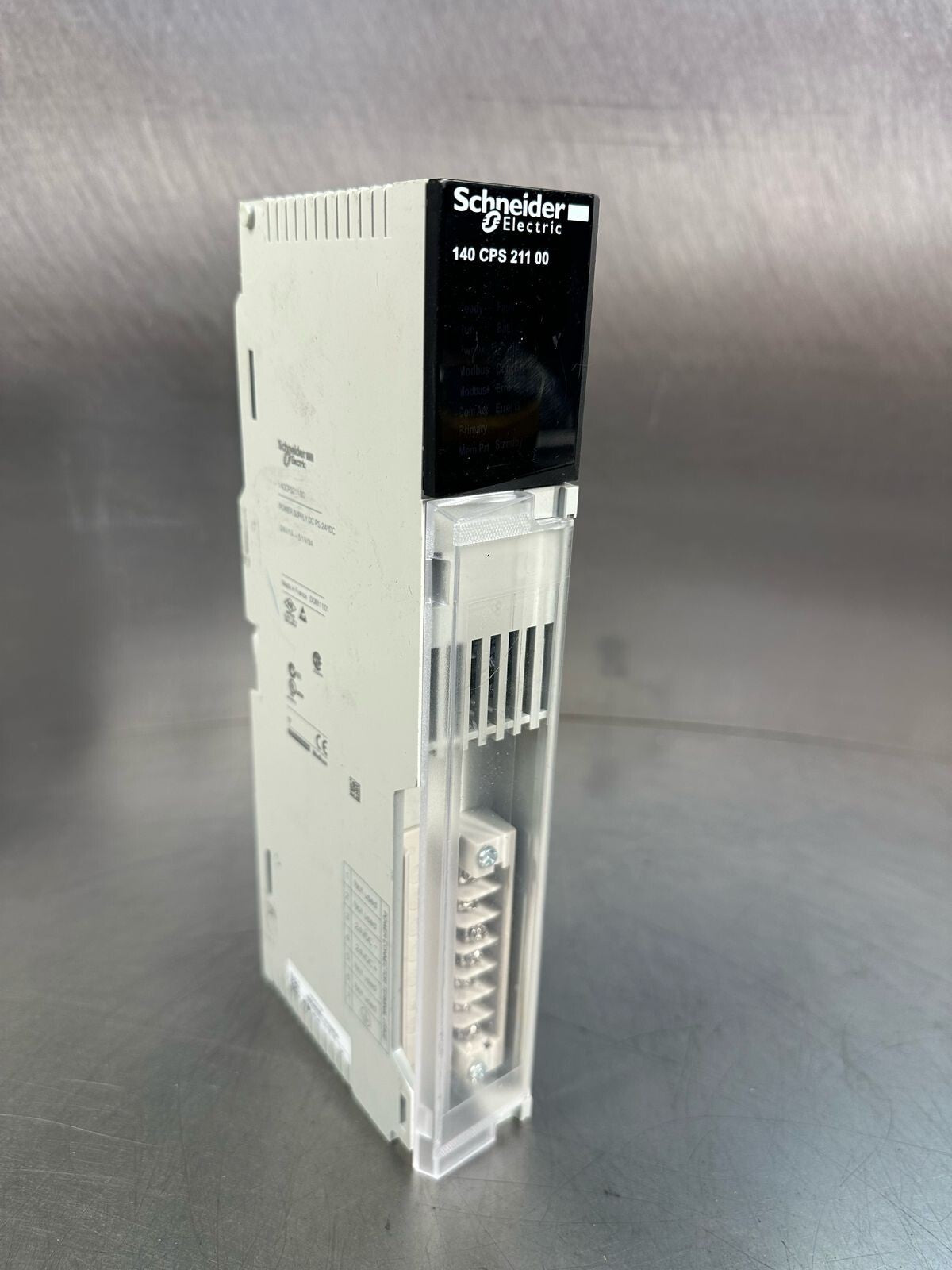 Schneider Electric 140CPS21100 Power Supply DC PS 24VDC             (7.2.5)