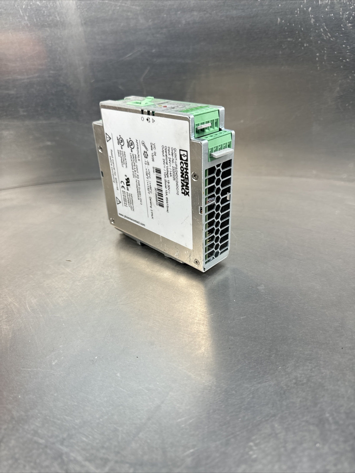 Phoenix Contact QUINT-UPS/24DC/24DC/10 Power Supply (Bin 2.5.1)