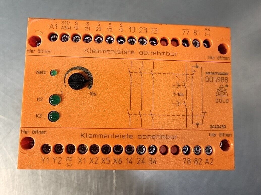 KLEMMENLEISTE OBNEHMBAR SAFEMASTER B05988 47/124     (BIN3.3.4)