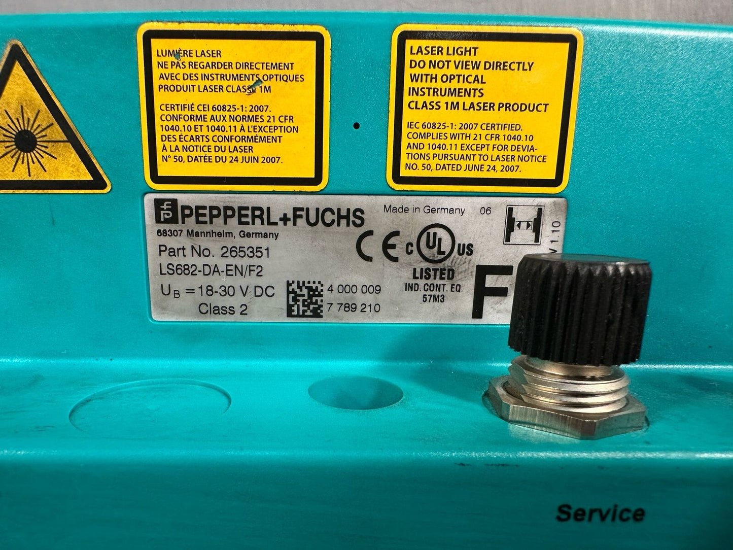 Pepperl+Fuchs LS682-DA-EN/F2 Optical Data Coupler                 (7.4.3)