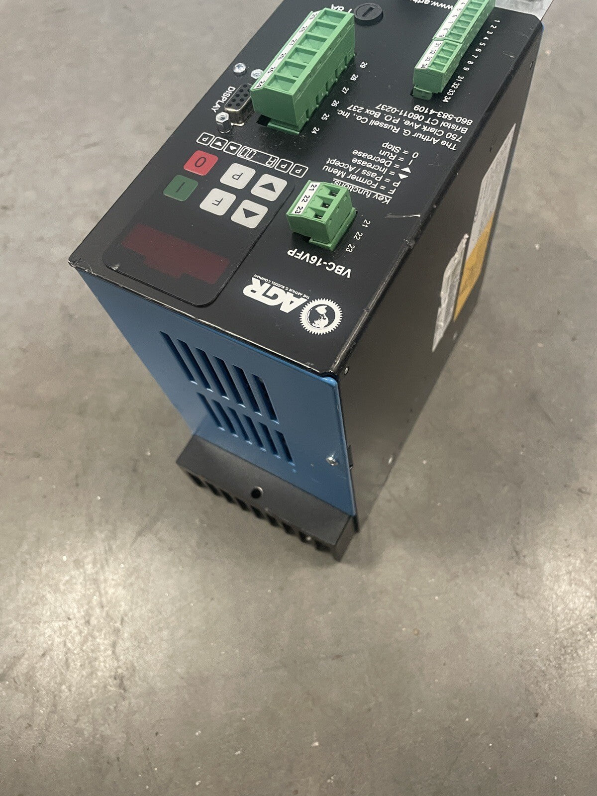 ARTHUR G RUSSELL VBC-16VFP / VBC16VFP @1D