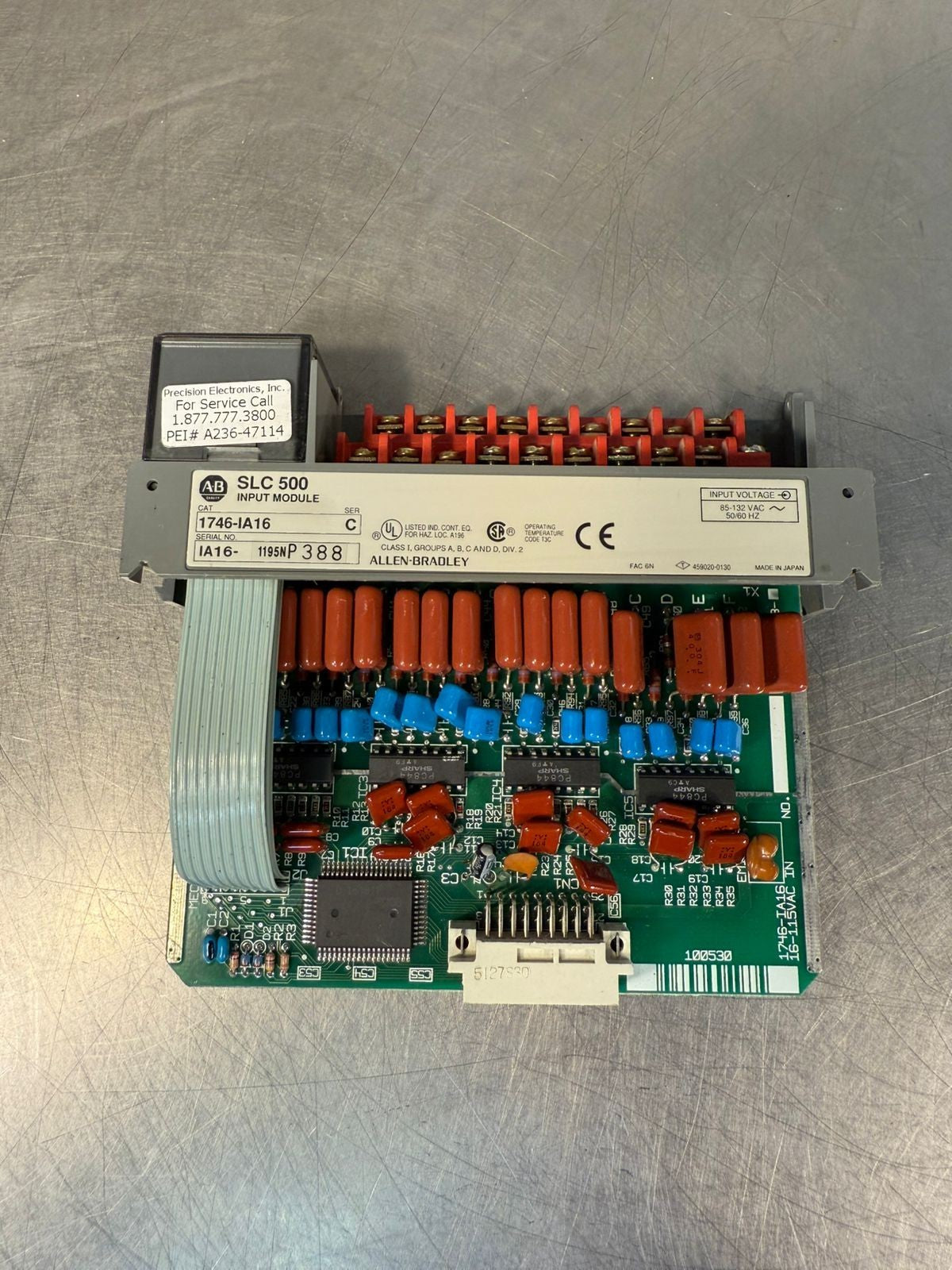 Allen Bradley 1746-IA16 /C Slc500 Digital Input Module             (6.4.3)