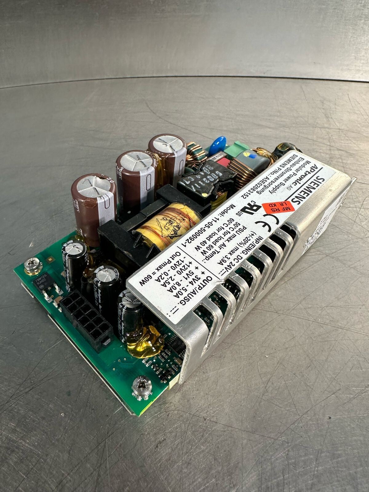 Siemens A5E02083152    11-05-500092-1 Modular Power Supply Board (7.2.1)