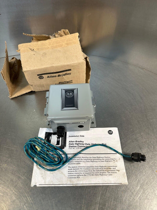 Allen Bradley 1770-SC Connector Data Highway Station Ft03 500VDC (4D-40)