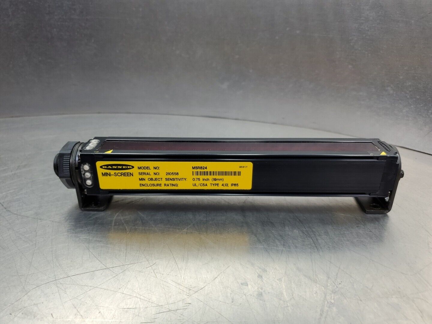 Banner MSR824 Mini Screen Receiver.                                        5E-24
