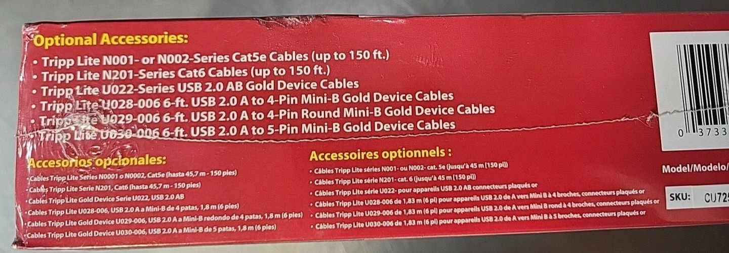 Tripp Lite U224-4R4-R USB over Cat5e/6 USB1.1(BIN354)