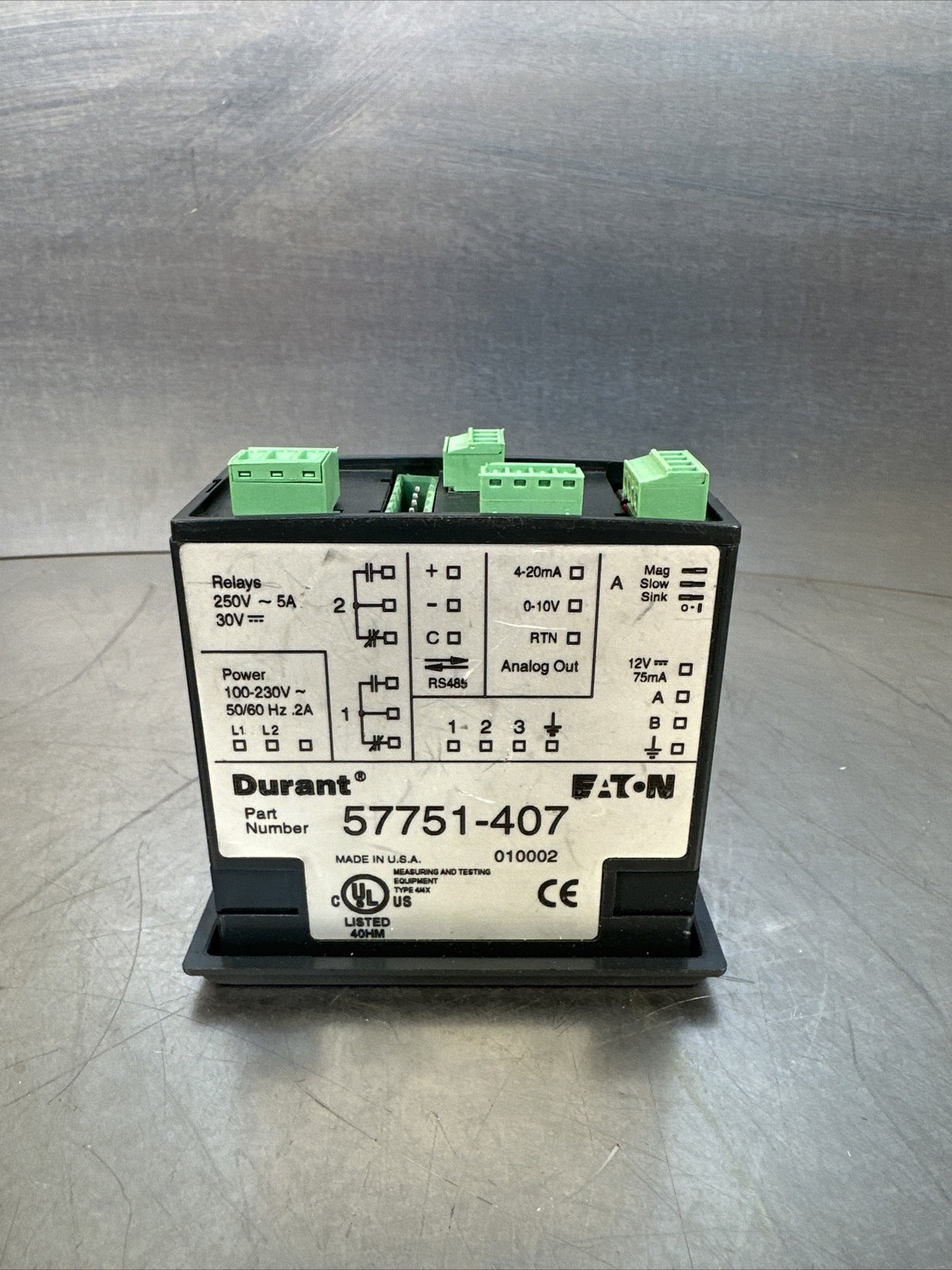 Eaton Corporation 57751-407 Digital Counter Totalizer  (BIN-1.3.4)