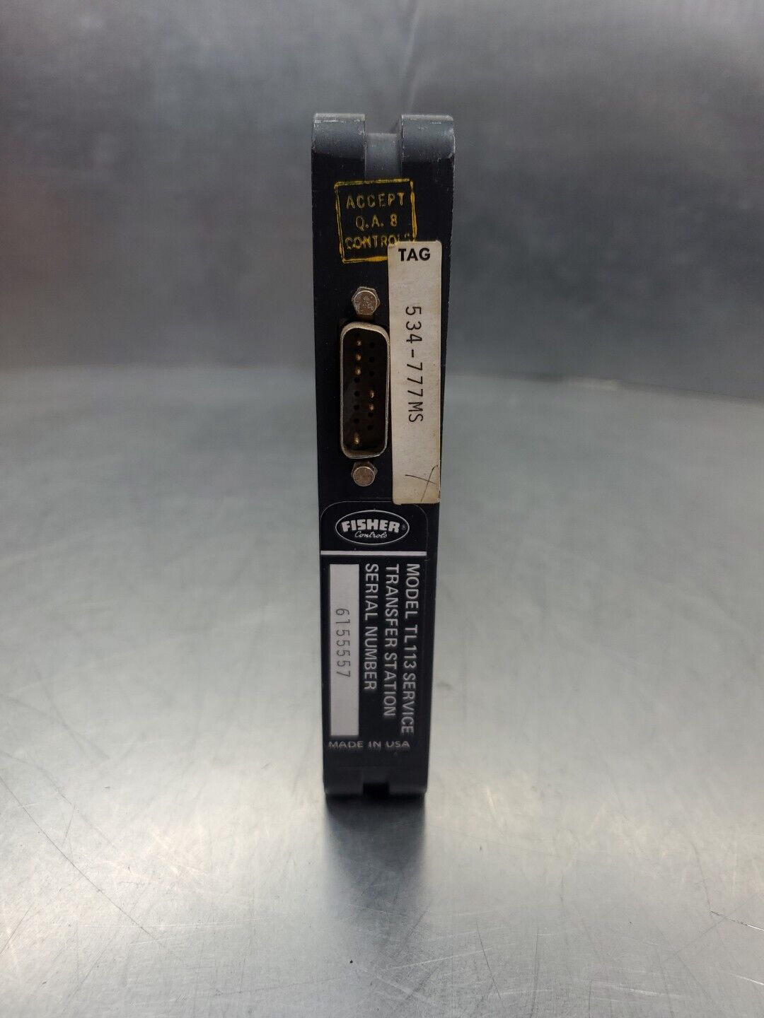 FISHER Model TL113 Service Transfer Station Module.                        3C-41