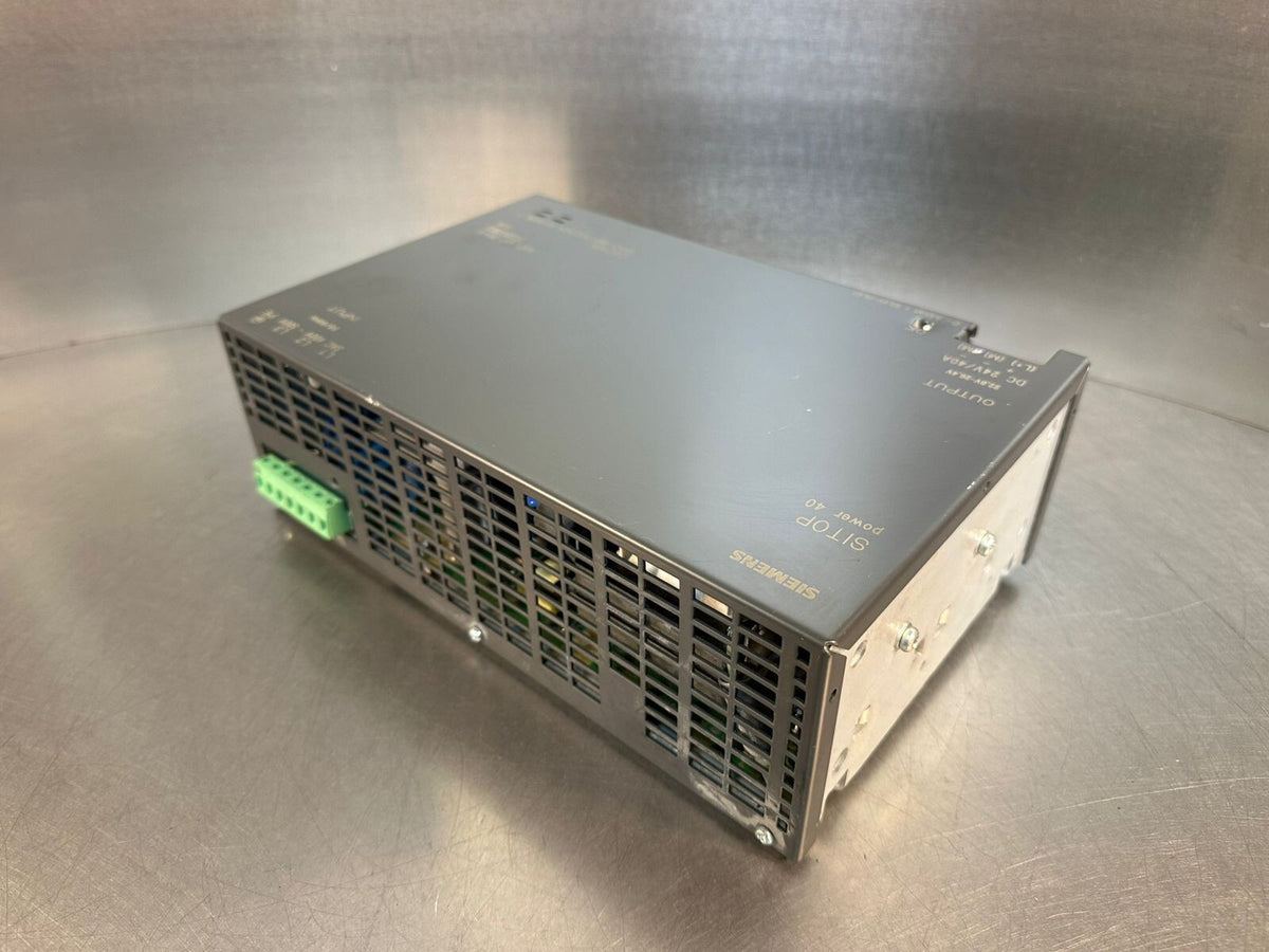 Siemens 6EP1 437-2BA10 Sitop Power 40 6EP14372BA10 DC 24V / 40A    (5.6.5)