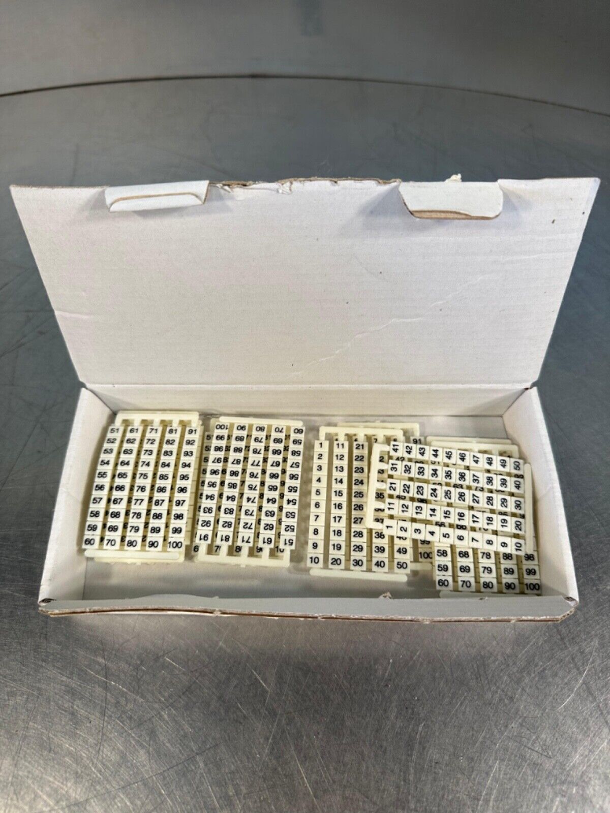 Automation Direct Dn-LAT100 Printed (1-100) 5MM Tag For DN-TL14 (4C-37)