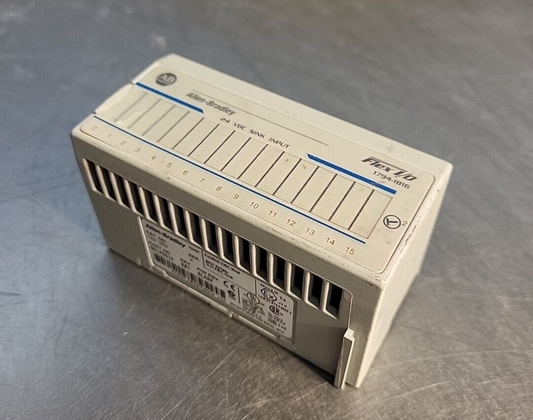 Allen Bradley 1794-IB16 Flexbus Input Module 5VDC 30MA REV A01 Ser.A  (BIN3.2.4)