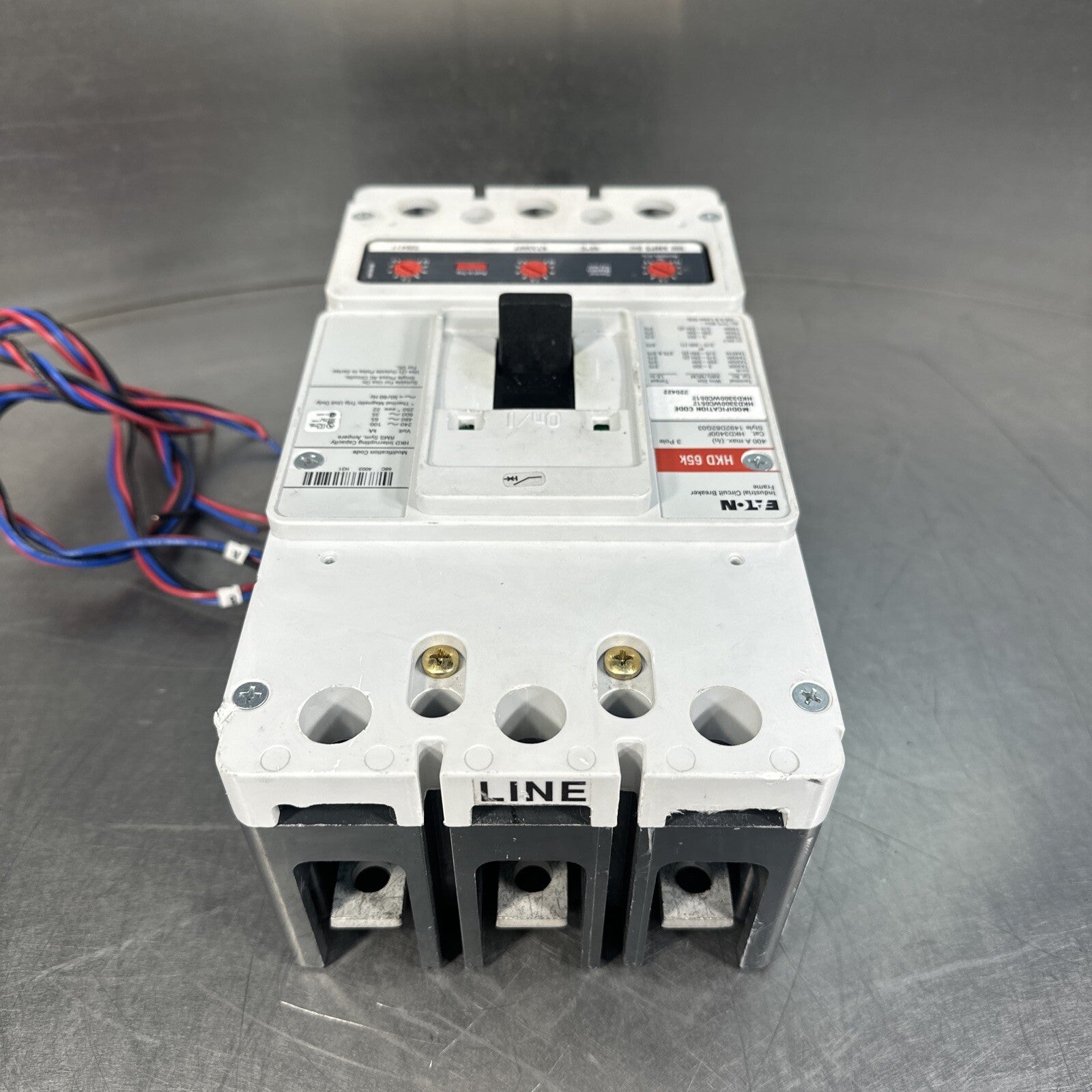 Eaton USD HKD330WC0512 Molded HKD 3P 300A 600V 50/60Hz 3Ph (BIN-1.3.5)