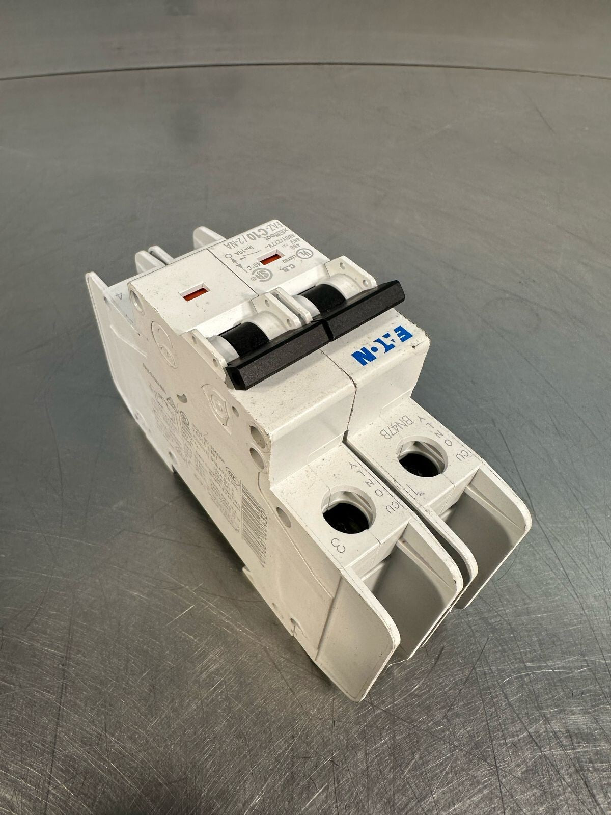 Eaton FAZ-C10/2-NA 10A, 2P, 277/480V Circuit Breaker                (5.4.2)