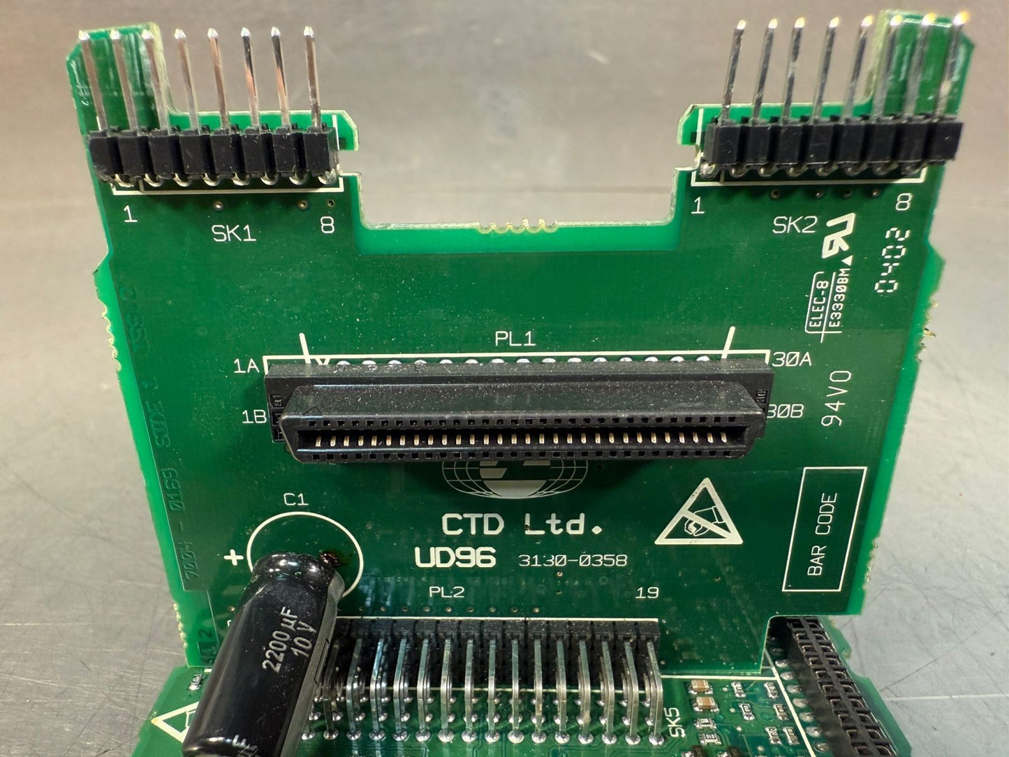 Control Techniques CTD 7004-0237 UD-90A Inverter Motherboard TESTED (7.4.2)