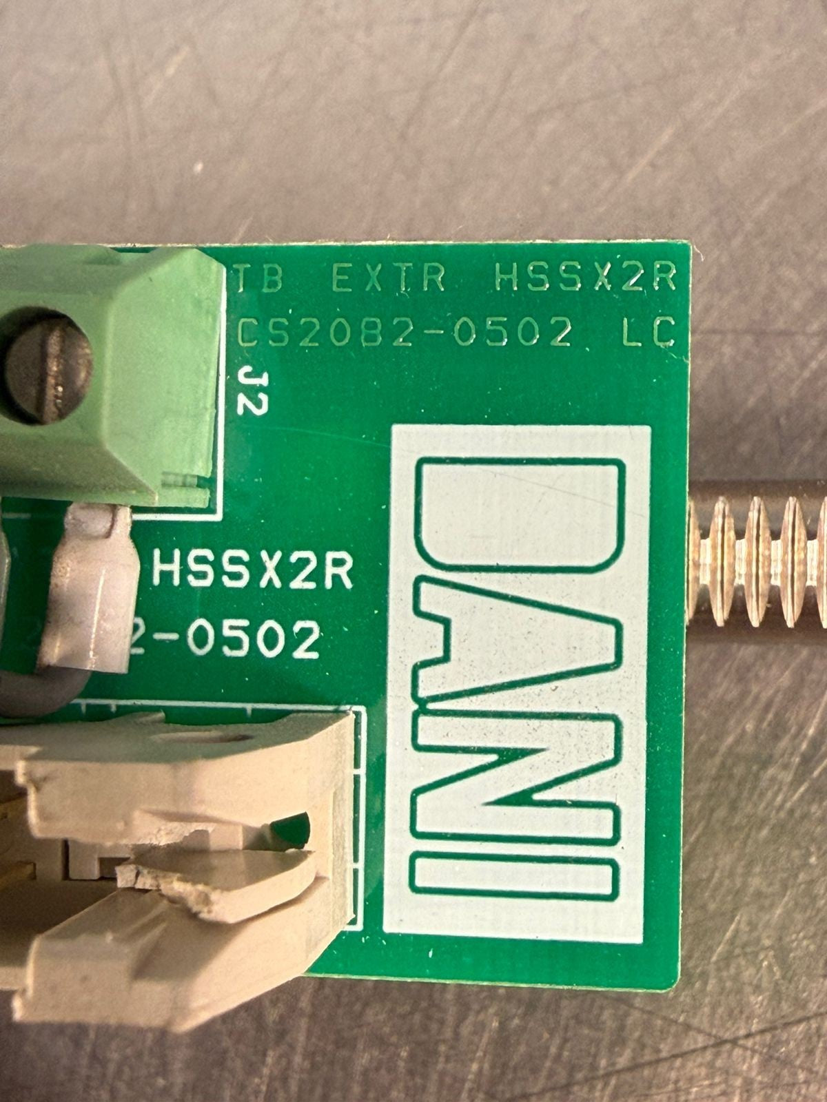Dani Motor Control. HSSX2R CS2082-0502 w/ Crouzet Gear Enc 82862505 (3.1.1)