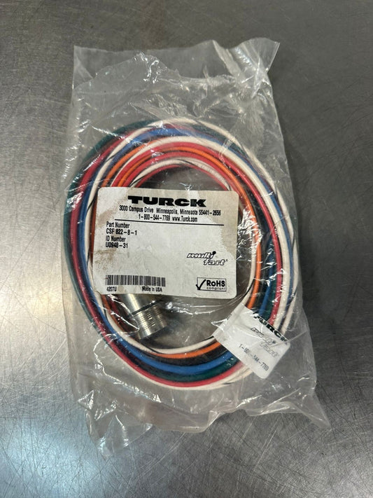 Turck MultiFast Receptacle Cable -- CSF 822-8-1 /U0948-31  (2.3.1)