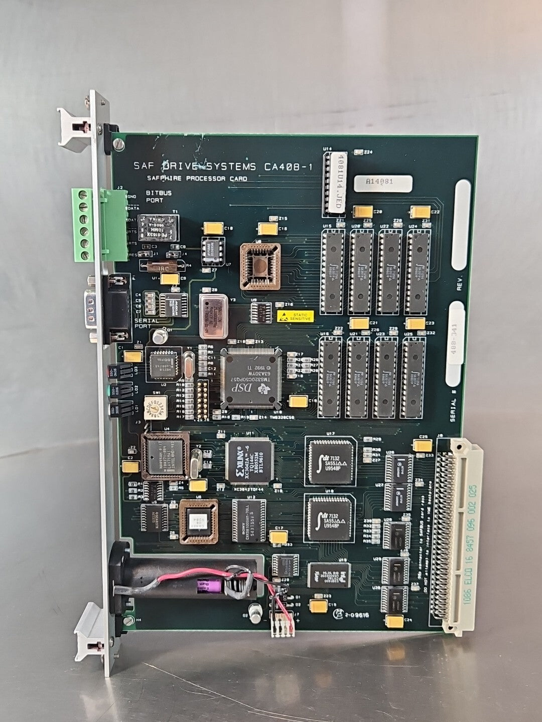 SAF Drive Systems CA408-1 Drive Interface Encoder Card                  (BIN323)