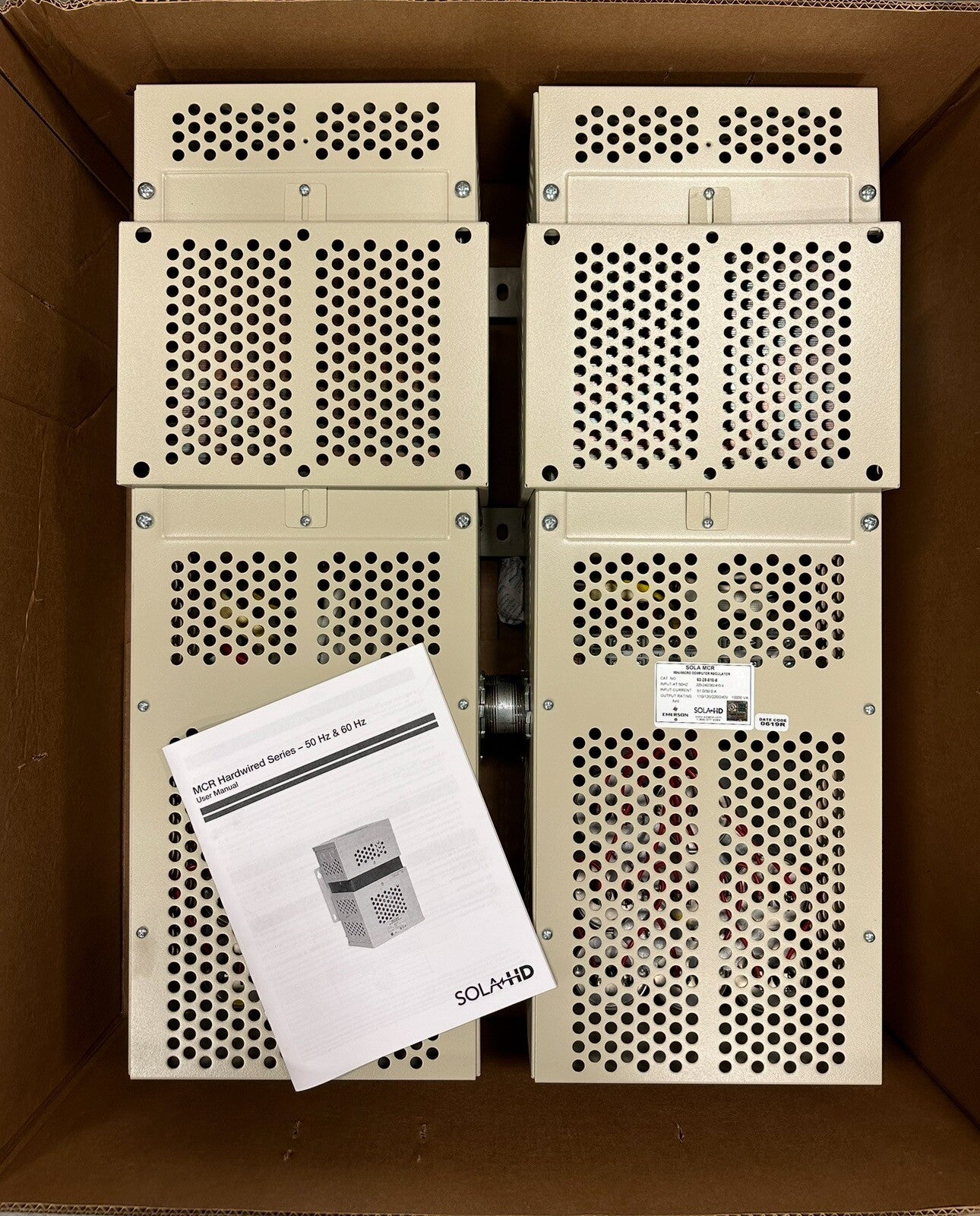 Sola MCR 63-28-315-8 10000 VA 208/480 Volt Constant Voltage Transformer (6.6.1)