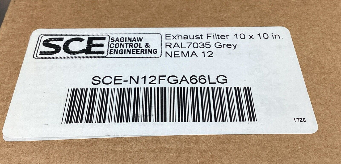 Saginaw Control & Engineering SCE-N12FGA66LG Exhaust Filter.               5B-16