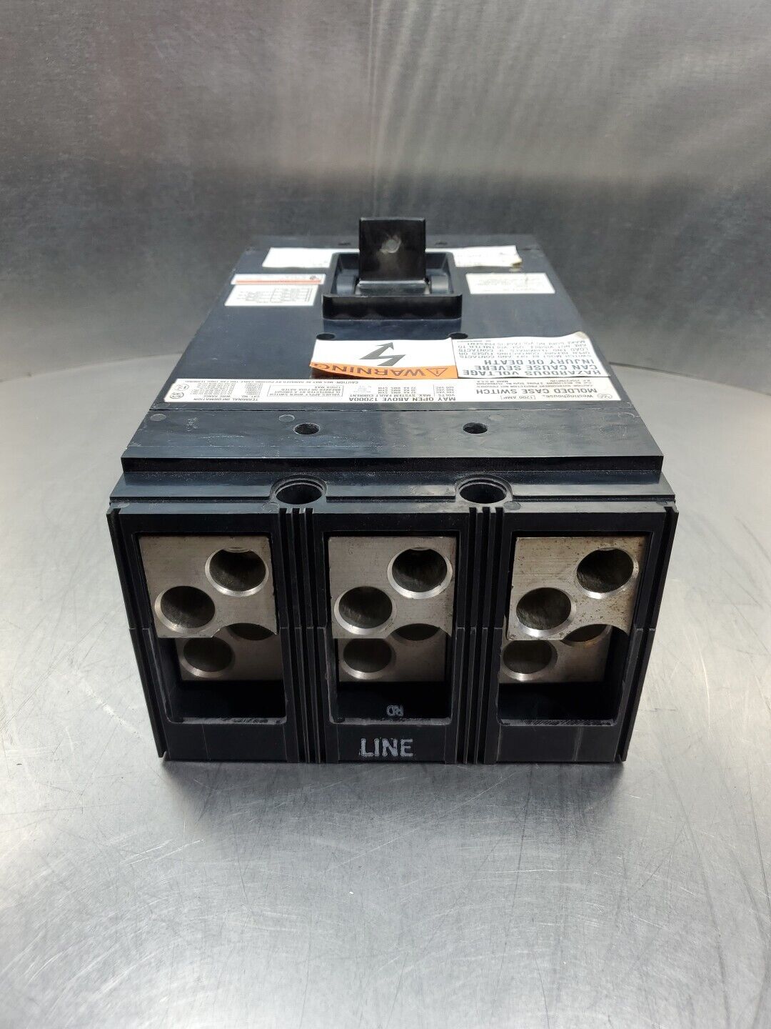 Westinghouse NC31200WK 1200AMP 3Pole Breaker.                                 1E