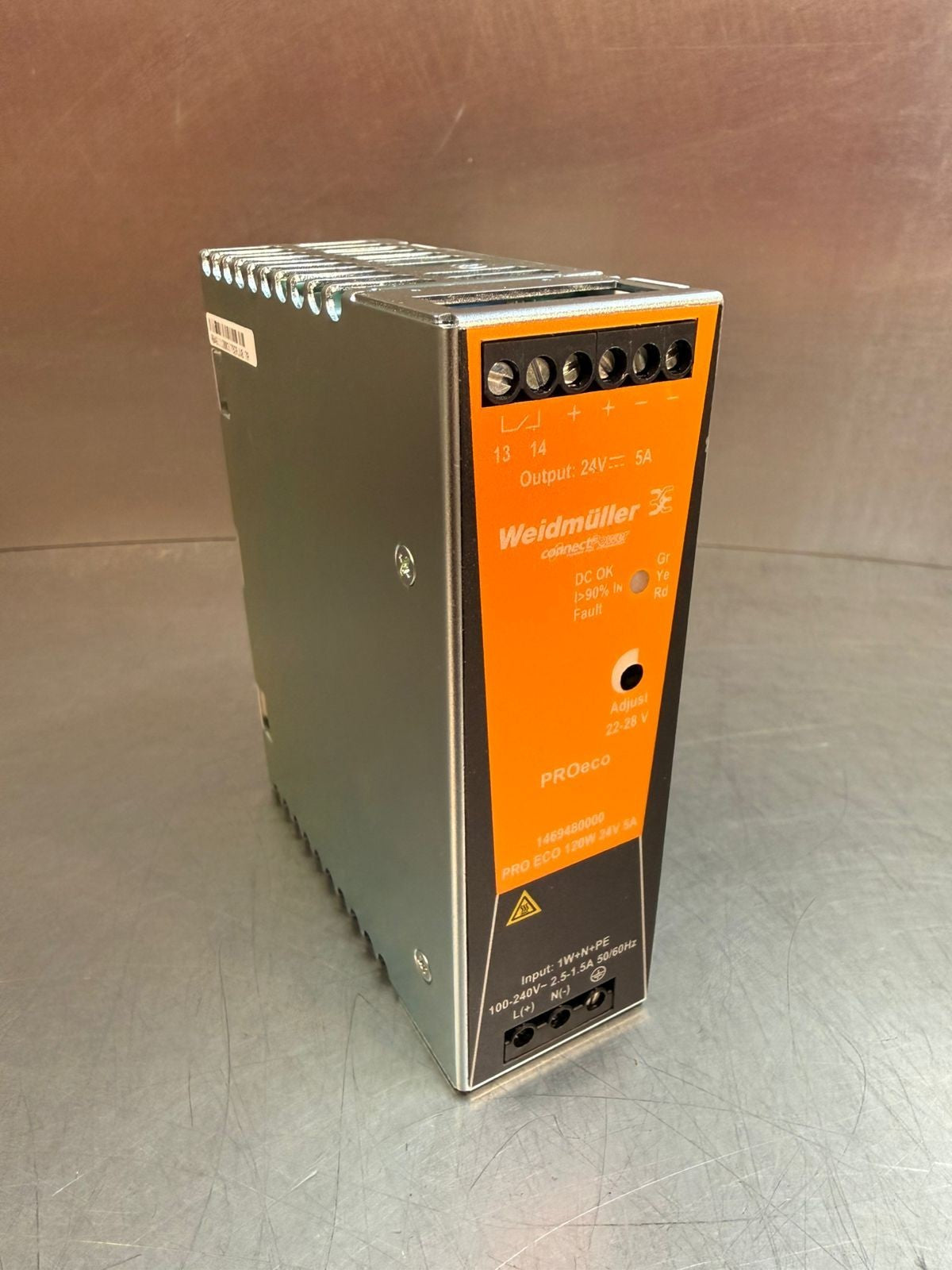 Weidmuller Switching Pro Eco 120W 24V 5A 1469480000                (7.3.1)