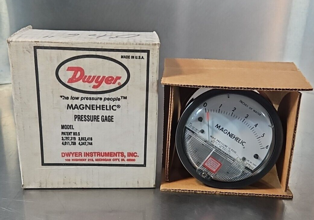 Dwyer Magnehelic 2006  Pressure Gauge 15 psig                            Loc5E16