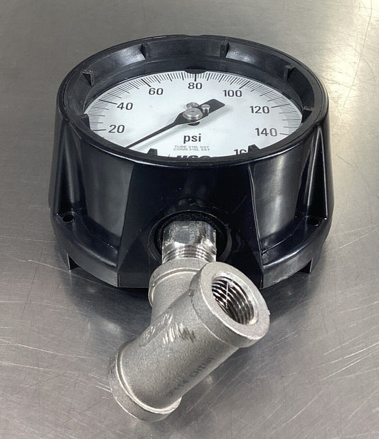 Ametek Solfrunt Pressure Gauge  316L SST  0-160PSI      6E-17