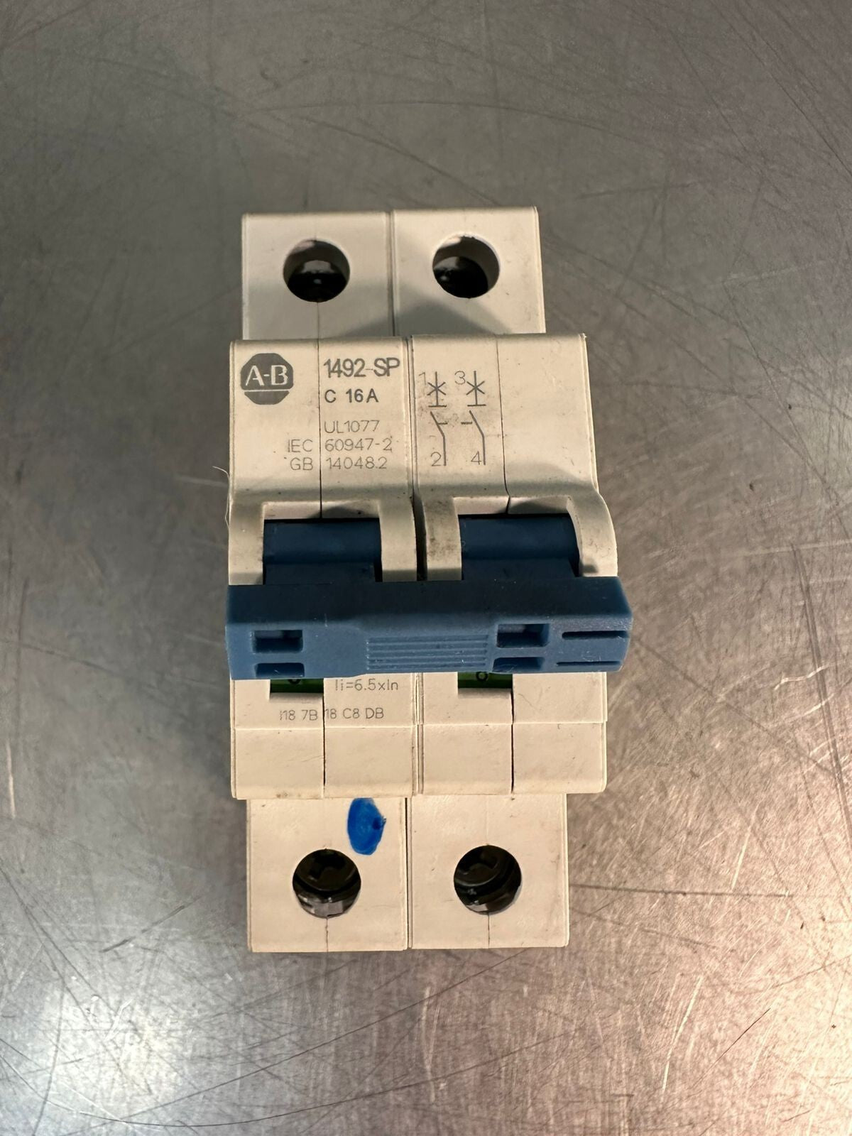 Allen Bradley 1492-SPM2C160 SERIES D CIRCUIT BREAKER 2Poles       (2.3.1)