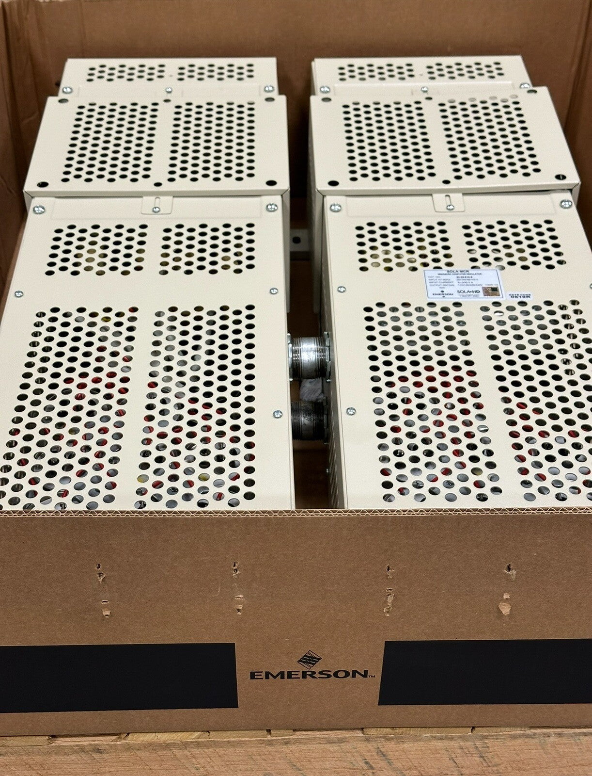 Sola MCR 63-28-315-8 10000 VA 208/480 Volt Constant Voltage Transformer (6.6.1)