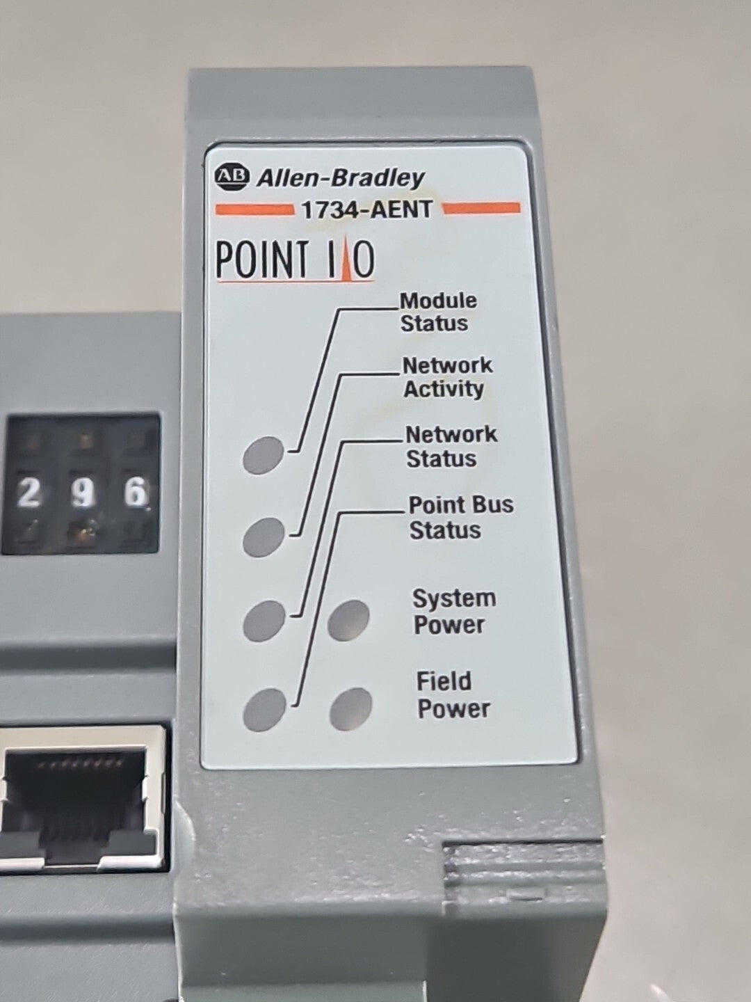Allen-Bradley 1734-AENTK Ser A POINT I/O Ethernet Network Adaptor (BIN4.4.4)
