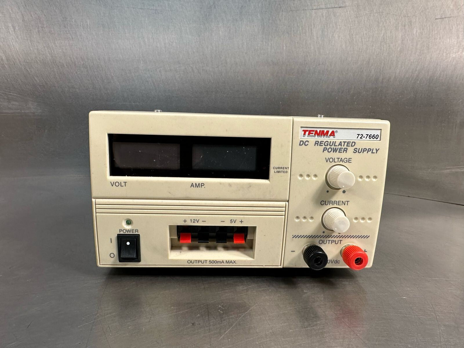 Tenma 72-7660 DC Regulated Power Supply 120VAC 60Hz~               (4.3.2 )