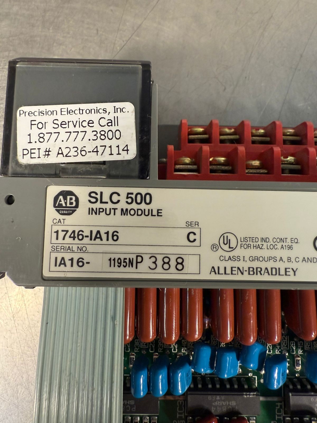 Allen Bradley 1746-IA16 /C Slc500 Digital Input Module             (6.4.3)