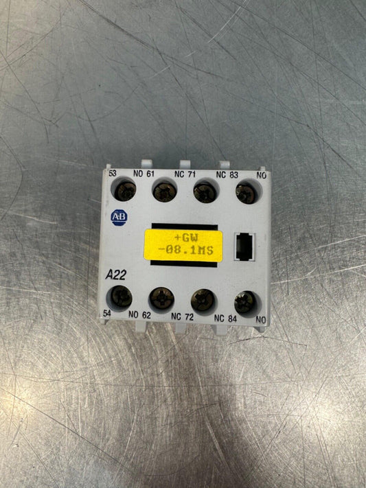Allen Bradley 100-F SER A Auxiliary Contact Block(4B-27)