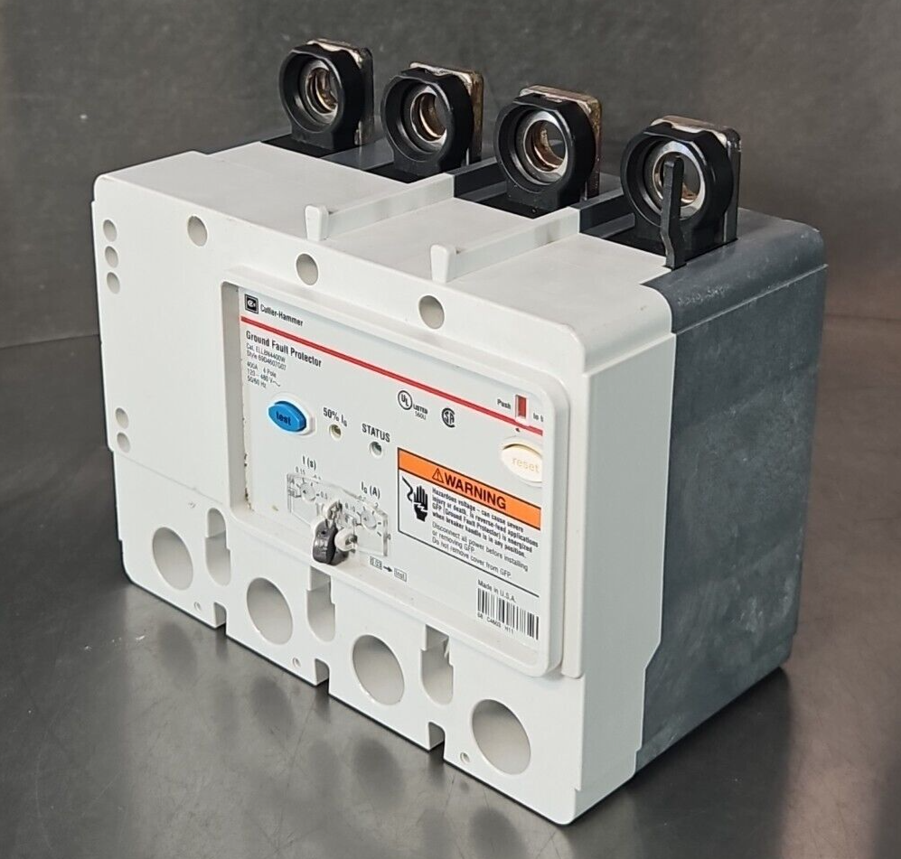 Cutler Hammer ELLBN4400W 4Pole Ground Fault Protector                   (BIN453)