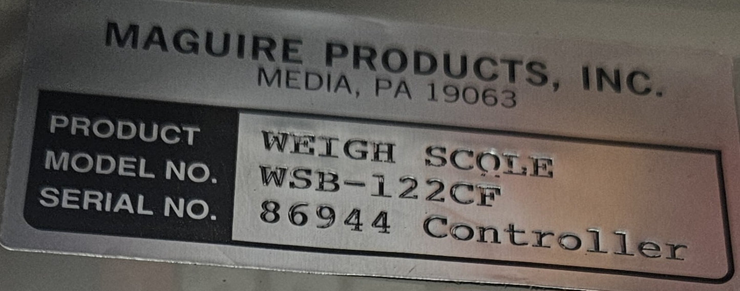 Maguire WSB-122CF Weigh Scole Controller                                (BIN761)