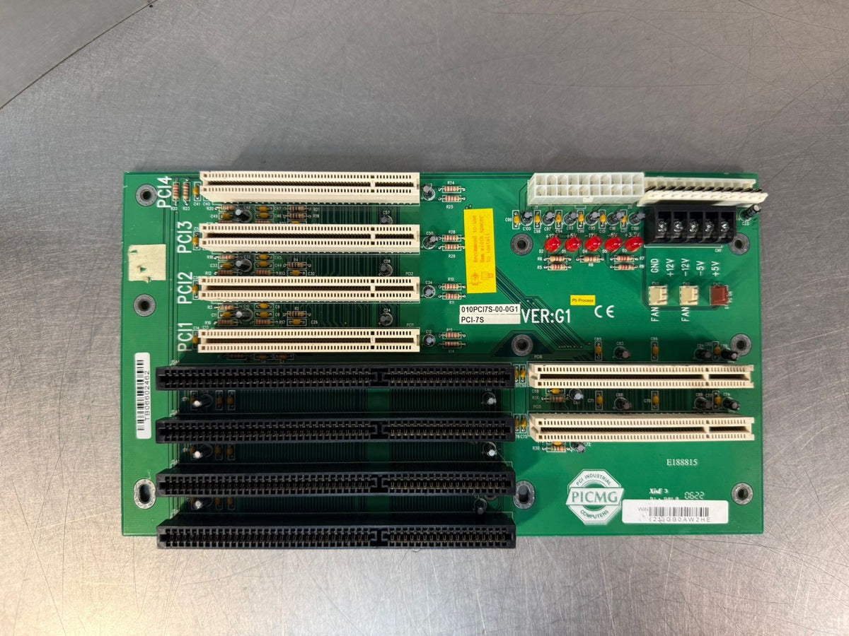 Pci Industrial PCI-7S Backplane Board Picmg Xine-3 E188815         (3.3.5)