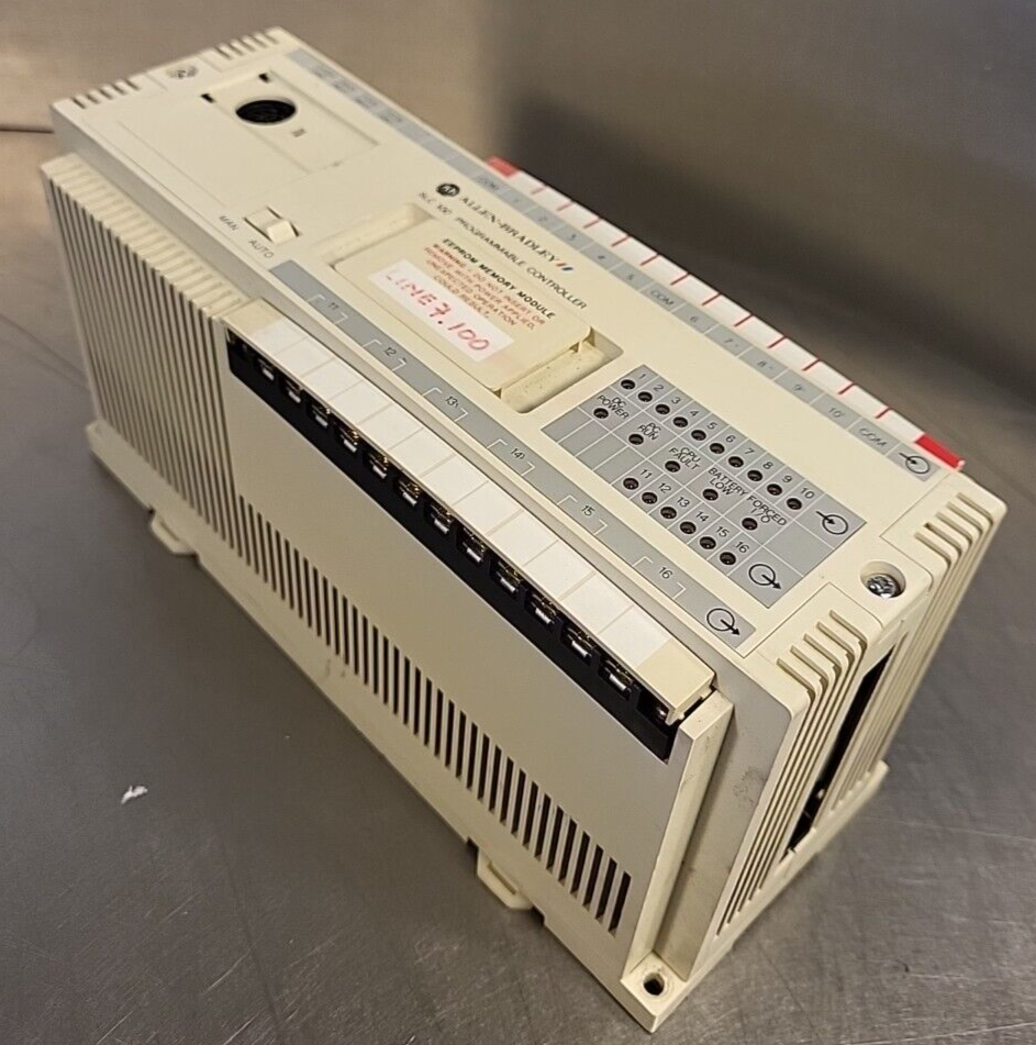 Allen Bradley SLC 100 1745-LP101   Program. Controller   Ser. D (BIN 4.5.4)