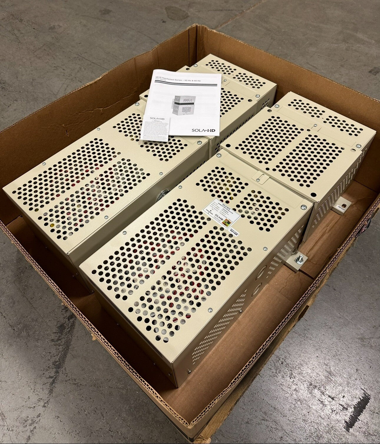 Sola MCR 63-28-315-8 10000 VA 208/480 Volt Constant Voltage Transformer (6.6.1)