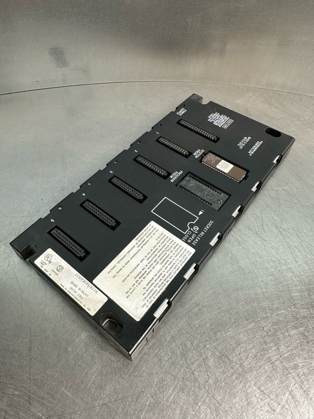 Ge IC693CPU311K BASE 5 SLOT WITH CPU                                (5.4.2)