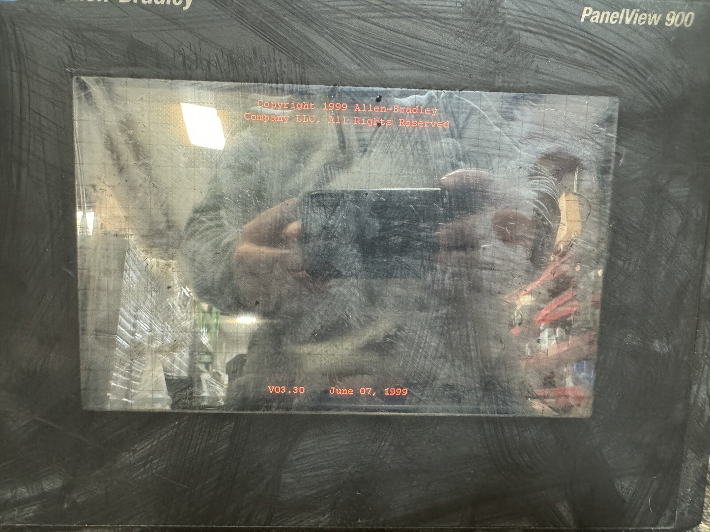 Allen-Bradley Panelview 900 MISSING BACK (bin2.4.1)