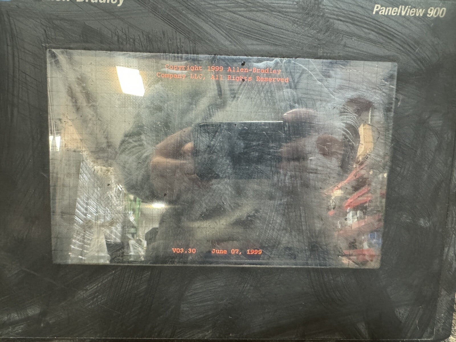 Allen-Bradley Panelview 900 MISSING BACK (bin2.4.1)