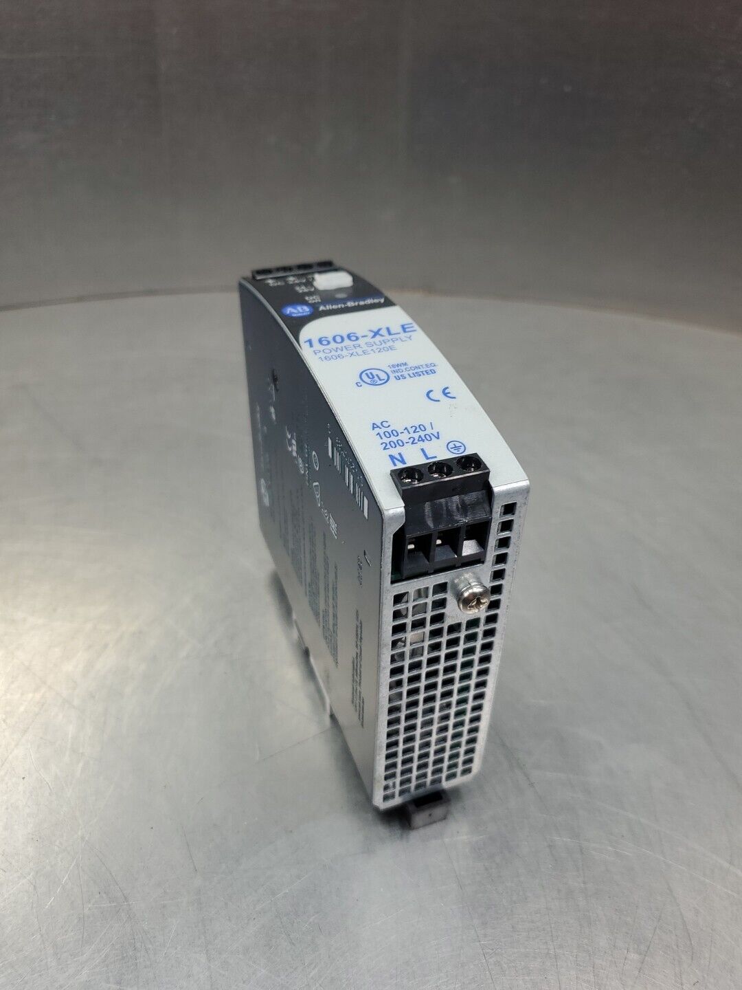 Allen-Bradley 1606-XLE120E Ser A Power Supply, 24-28VDC 5A.                4B-12